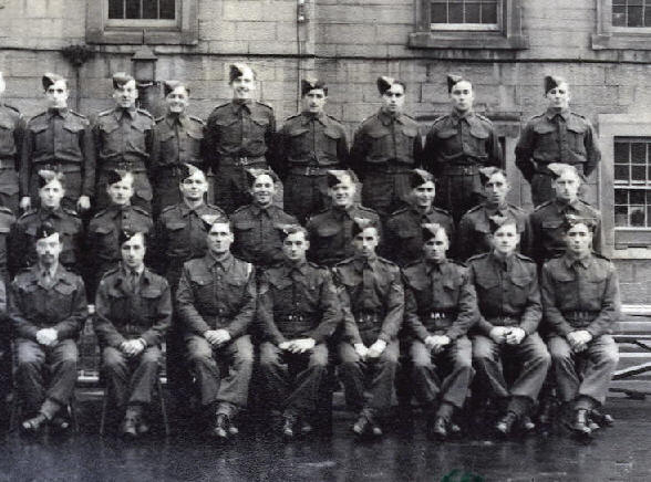 CARRIER PLATOON, OLD BARRACKS, BERWICK 12/1943