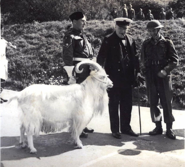 GUARD OF HONOUR FOR MR. CHURCHILL, DOVER 7/1943