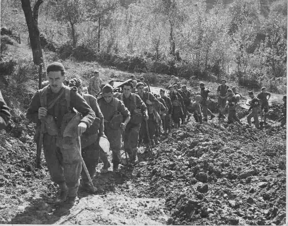 BRITISH INFANTRY,  5th. ARMY
