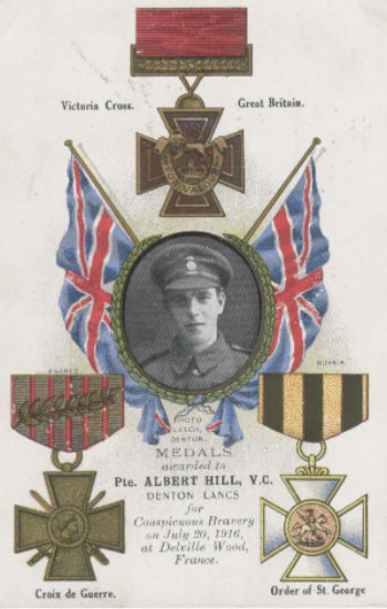 ALBERT HILL V.C.