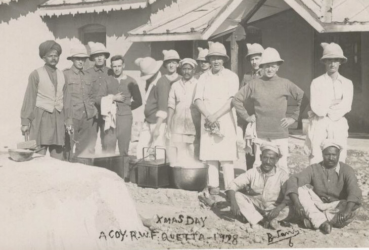 A COY XMAS 1928 QUETTA
