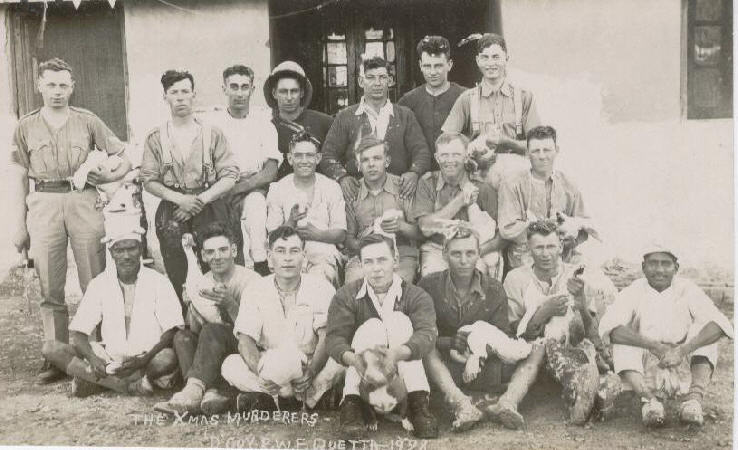 D COY XMAS 1928 QUETTA